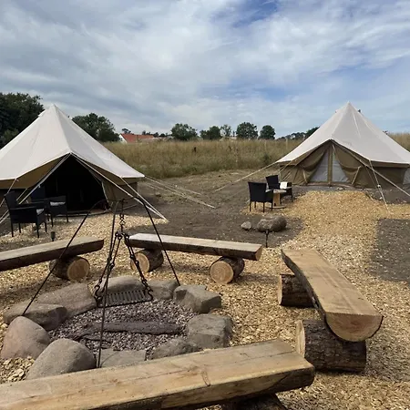 Glamping Lille Strandbygård * Arnager